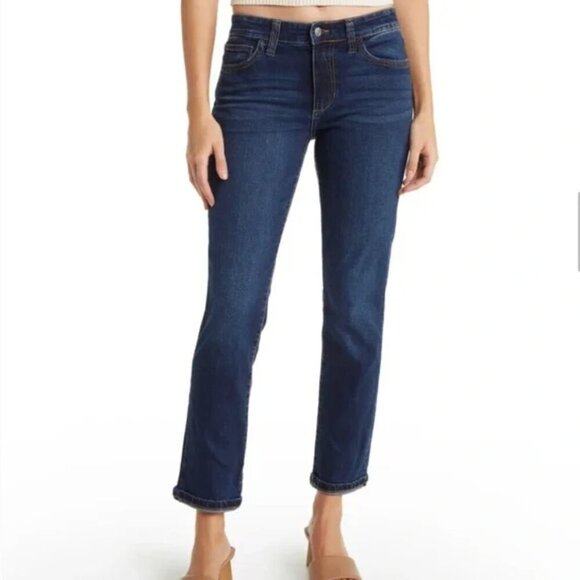 Joe’s Jeans The Lara Mid Rise Cigarette Ankle Jean Dark Wash 26 - Picture 1 of 13